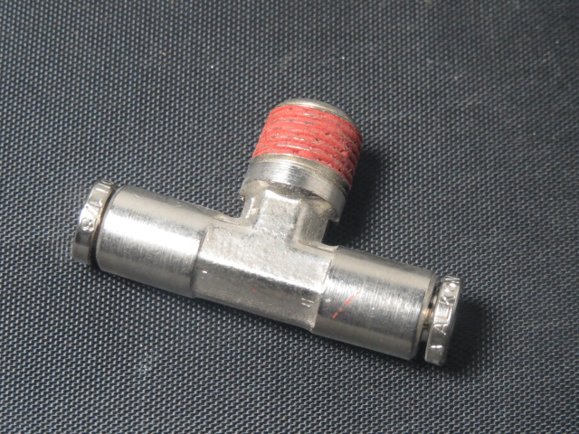 (image for) NPT TO TUBE TEE NICKEL PLATED